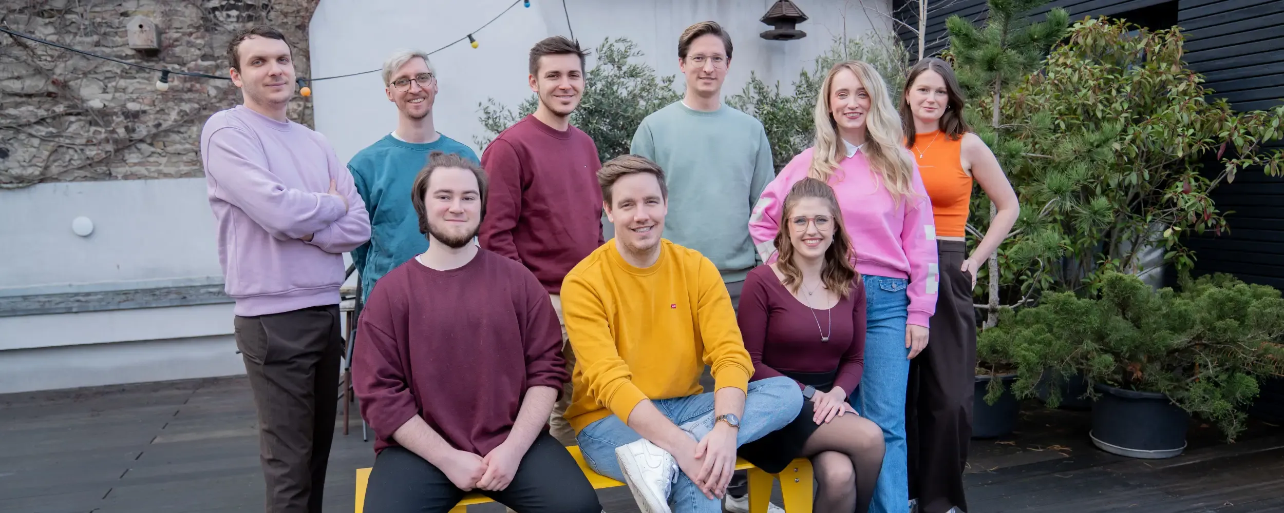 Das Modulist-Team im Freien